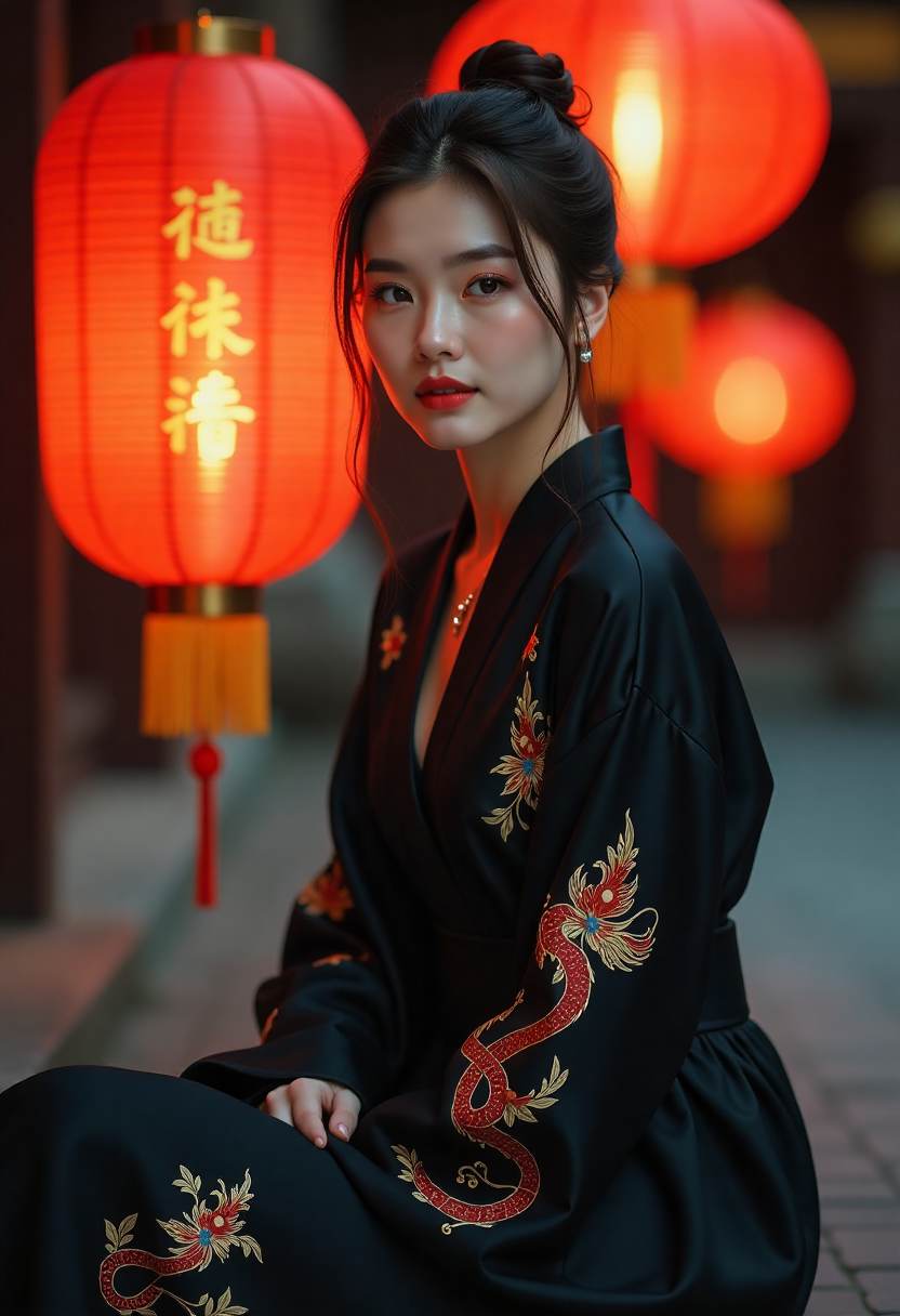 旧城灯火